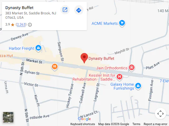 Location, 383 Market St, Saddle Brook, NJ 07663, United States Location, 383 Market St, Saddle Brook, NJ 07663, United States